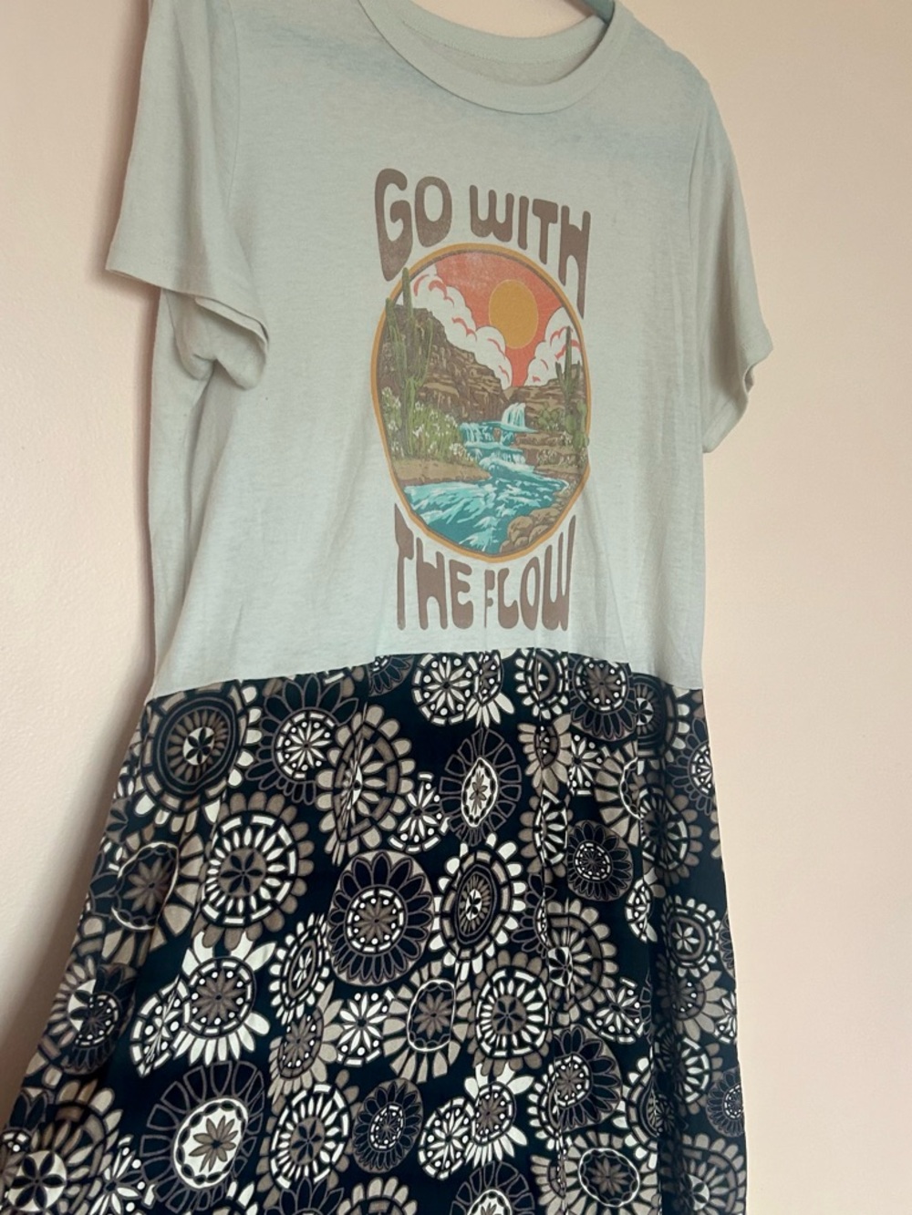 Upcycled Hippie Dress - Picture 2 of 3